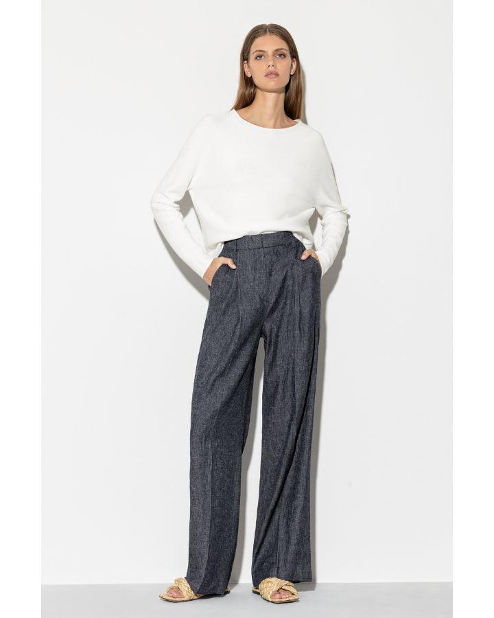 Luisa Cerano - Luisa Cerano Cotton Purl Knit Pullover