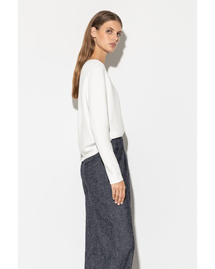 Luisa Cerano - Luisa Cerano Cotton Purl Knit Pullover