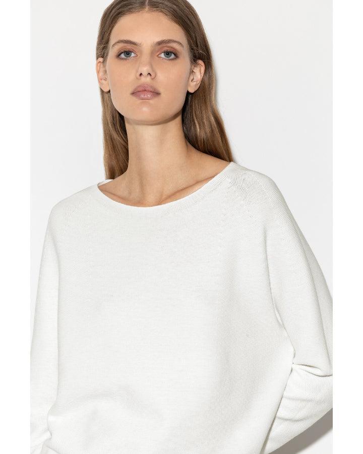 Luisa Cerano - Luisa Cerano Cotton Purl Knit Pullover