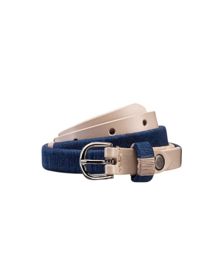 Luisa Cerano - Luisa Cerano Narrow 2 Tone Belt