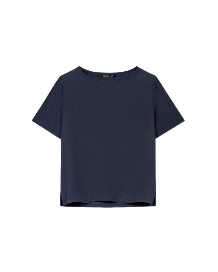 Luisa Cerano - Luisa Cerano Silk Front T-Shirt