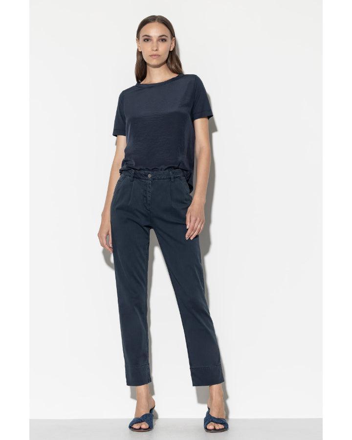 Luisa Cerano - Luisa Cerano Silk Front T-Shirt