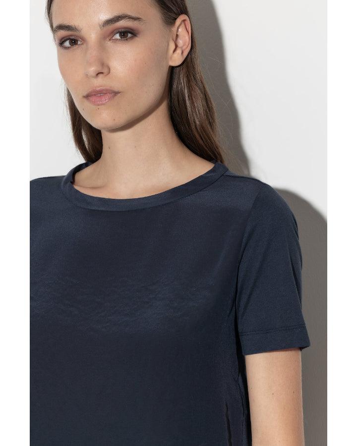Luisa Cerano - Luisa Cerano Silk Front T-Shirt