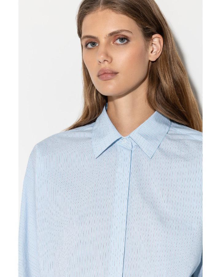 Luisa Cerano - Luisa Cerano Stripe Kimono Box Blouse