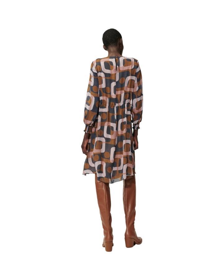 Luisa Cerano - Mid-Century Print Dress