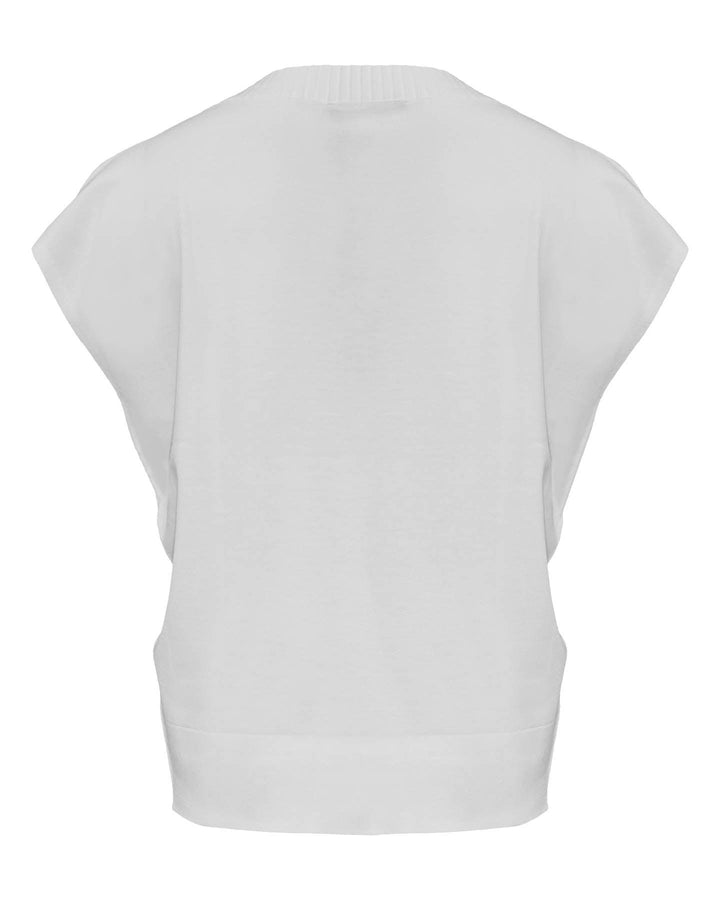 Luisa Cerano - Non-Wool Cap Sleeve Pullover