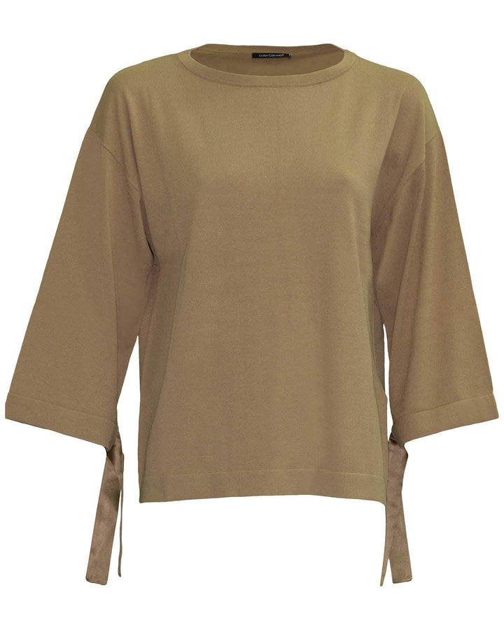 Luisa Cerano - Non Wool Pullover Tie Sleeve