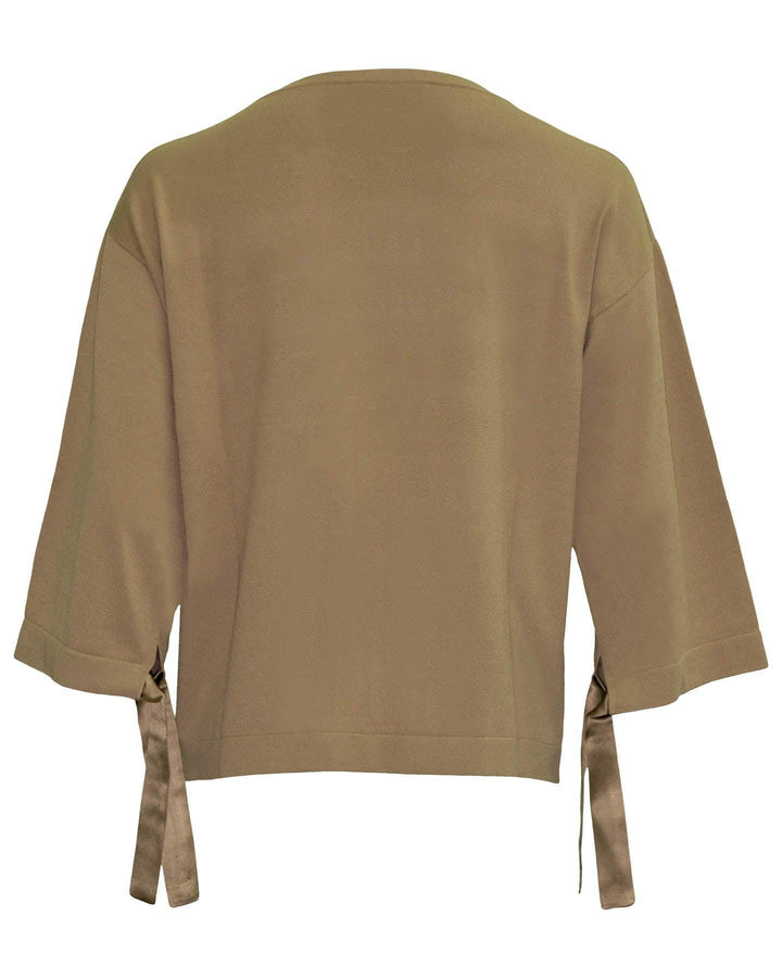 Luisa Cerano - Non Wool Pullover Tie Sleeve