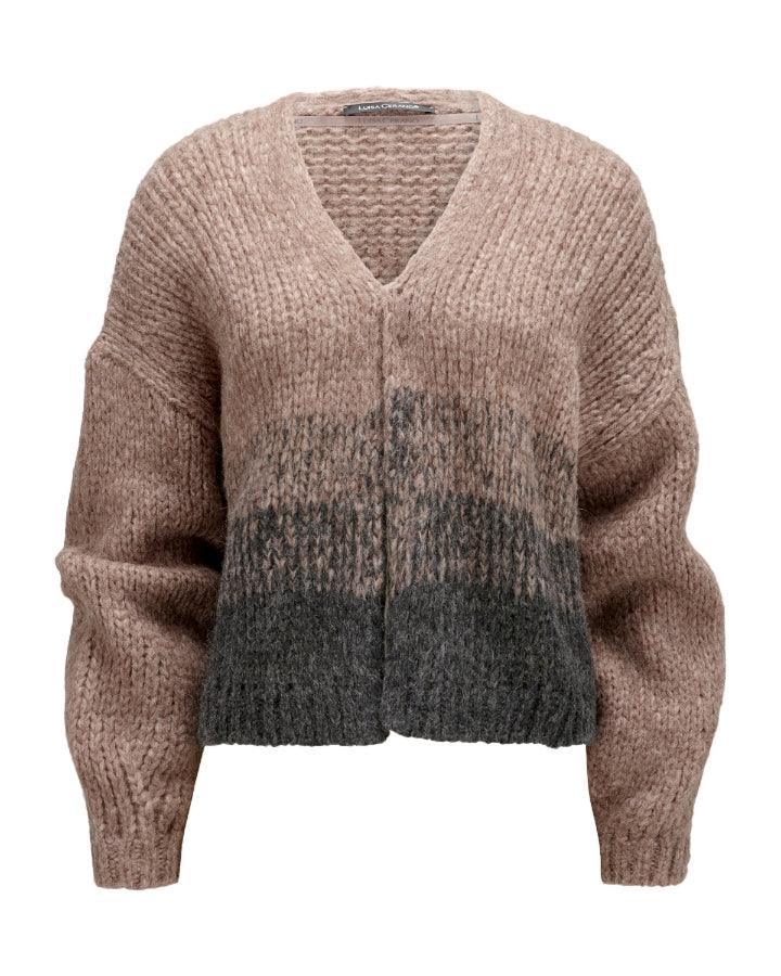 Luisa Cerano - Ombre Wool Cardigan