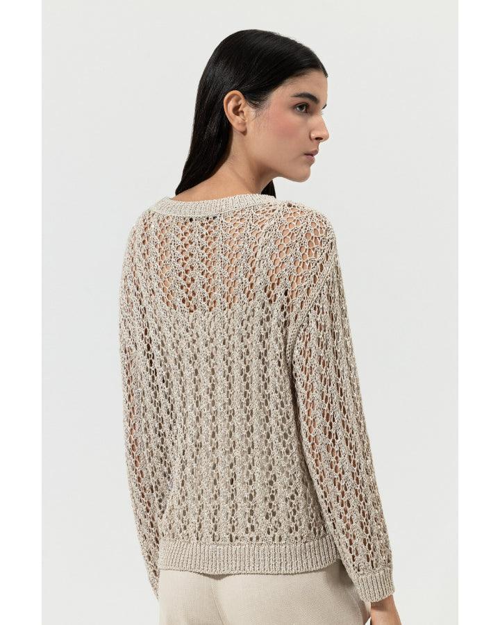 Luisa Cerano - Openwork Sweater