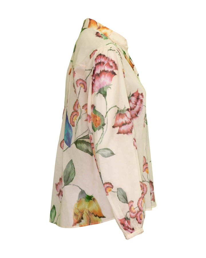Luisa Cerano - Pastel Floral Print Blouse