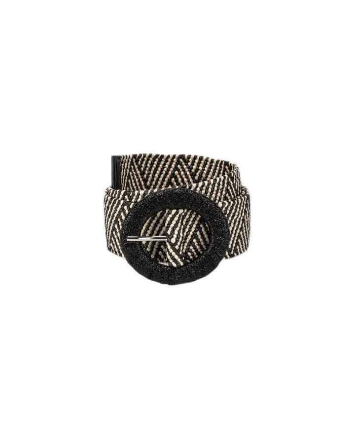 Raffia Pattern Belt – BLU'S