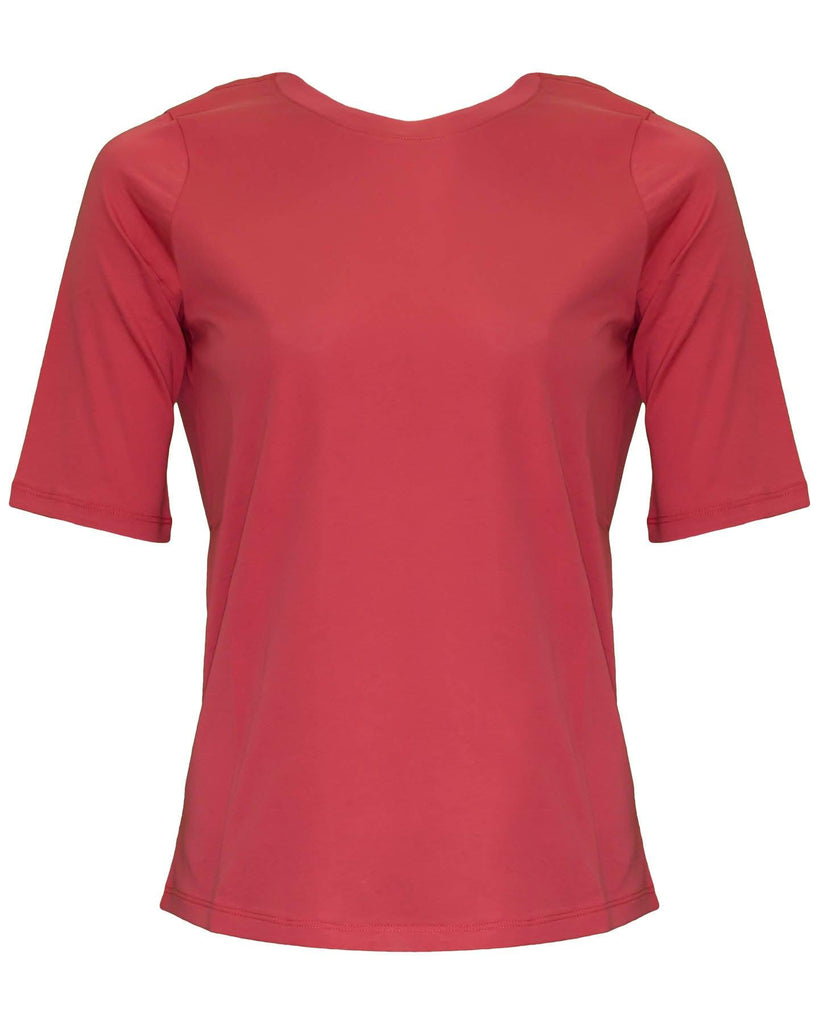 Luisa Cerano - Raspberry Cotton T-Shirt
