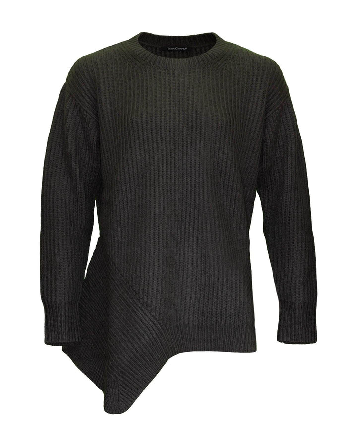 Luisa Cerano - Ribbed Assymmetrical Tunic
