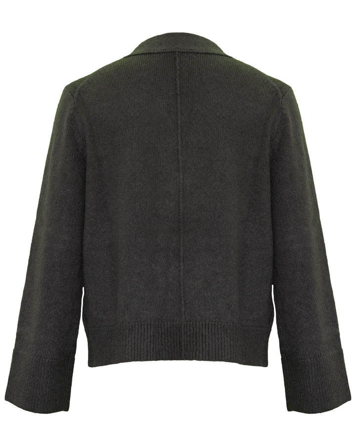 Luisa Cerano - Ribbed Wool Blend Cardigan