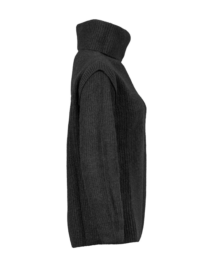 Luisa Cerano - Ribbed Wool Blend Turtleneck