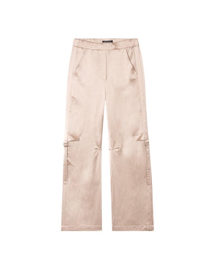 Luisa Cerano - Satin Cargo Pants