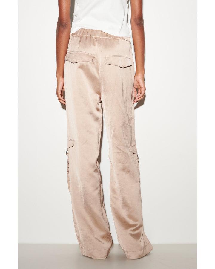 Luisa Cerano - Satin Cargo Pants