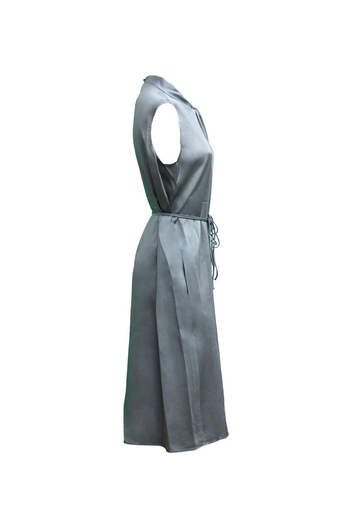 Luisa Cerano - Satin Sleeveless Dress