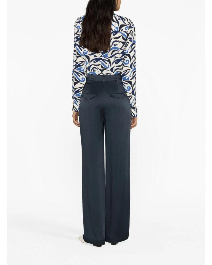 Luisa Cerano - Satin Wide Leg Pants