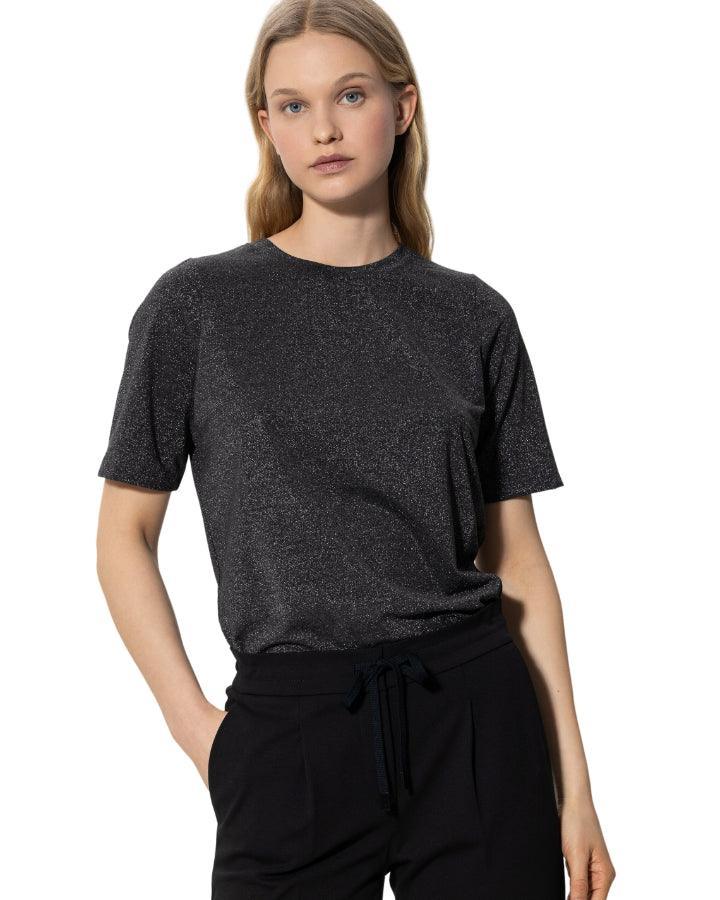 Luisa Cerano - Shiny Lurex T-Shirt