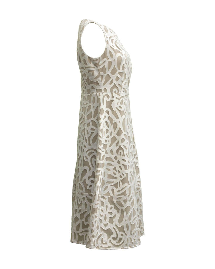 Luisa Cerano - Sleeveless Mesh Dress