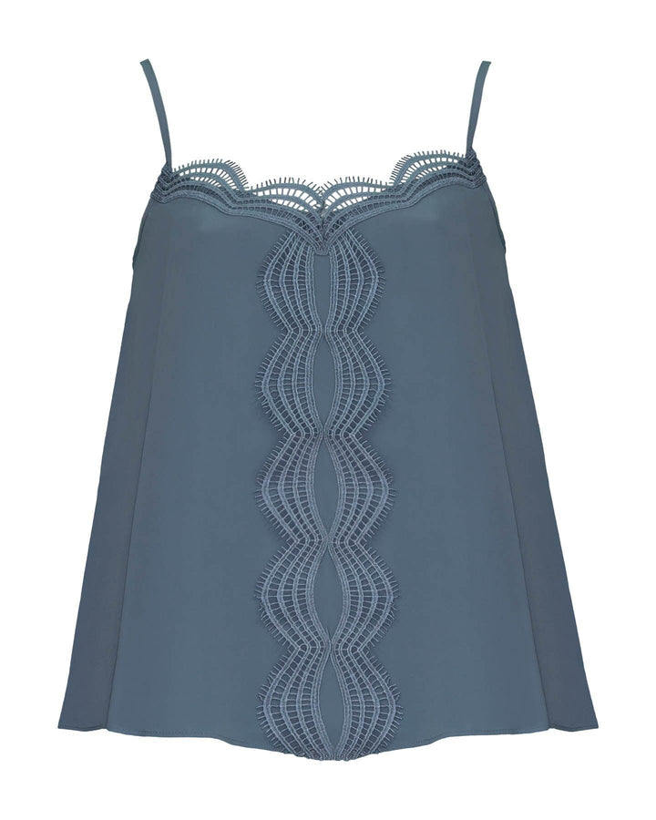 Luisa Cerano - Spagetti Strap Silk Blend Camisole