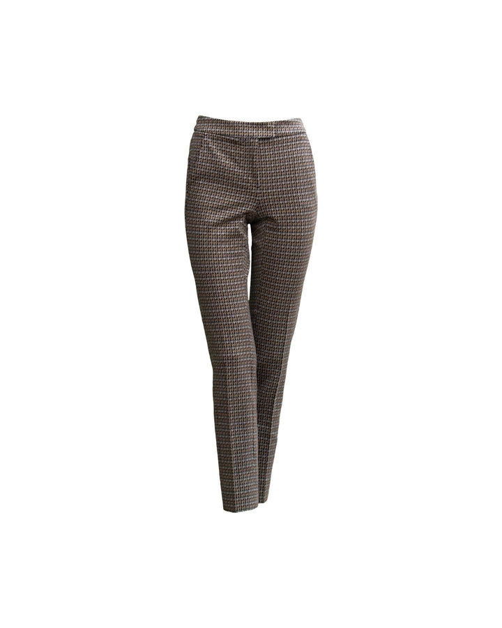 Luisa Cerano - Straight Houndstooth Pants
