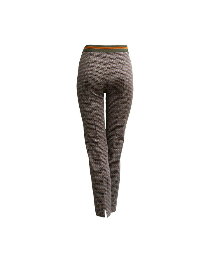 Luisa Cerano - Straight Houndstooth Pants