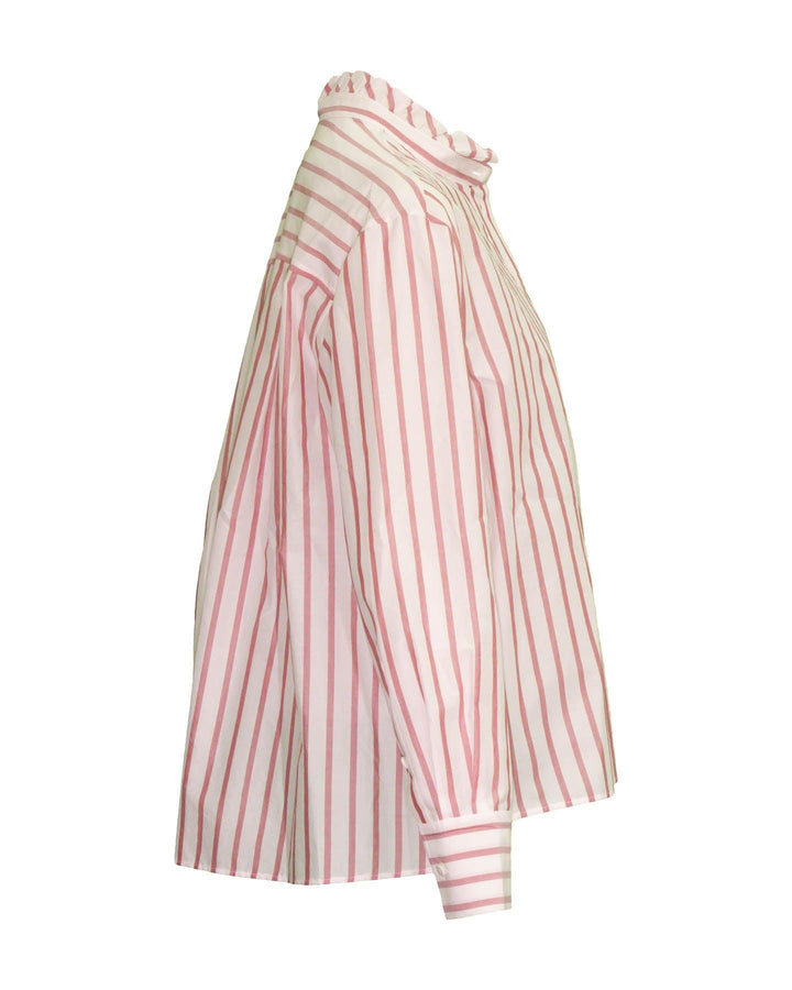 Luisa Cerano - Striped Cotton Voile Blouse