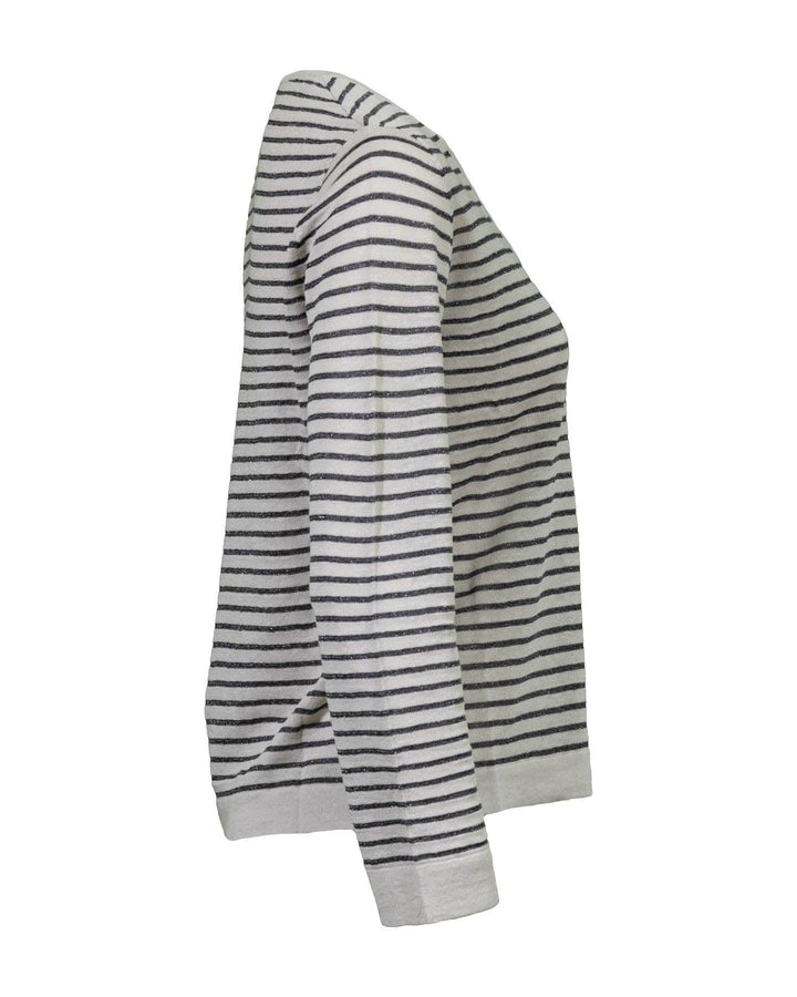 Luisa Cerano - Striped Linen Pullover