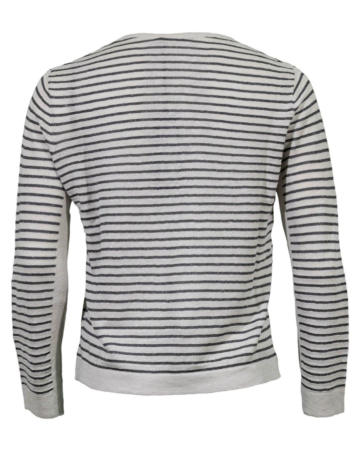 Luisa Cerano - Striped Linen Pullover