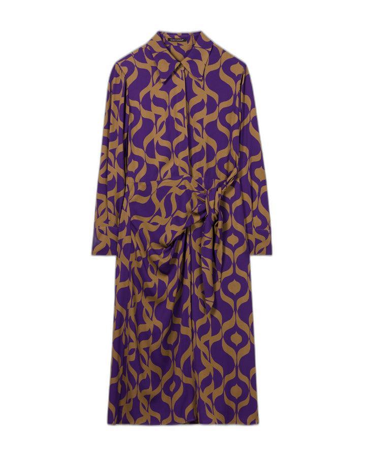 Luisa Cerano - Tapestry Print Dress