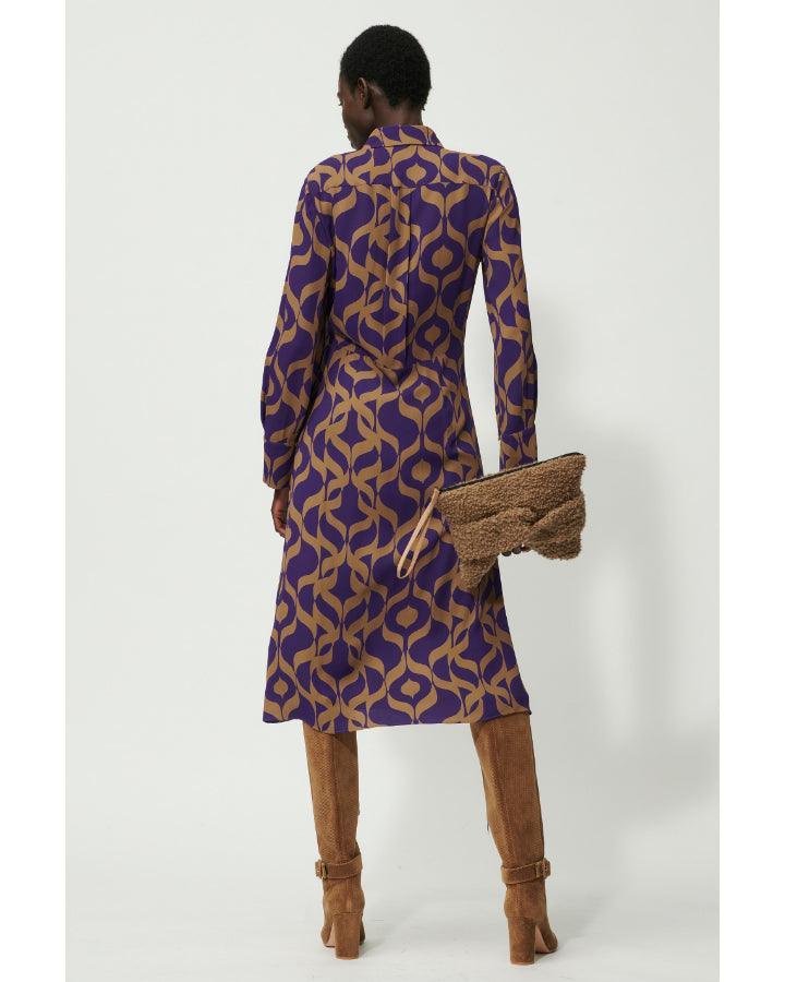Luisa Cerano - Tapestry Print Dress