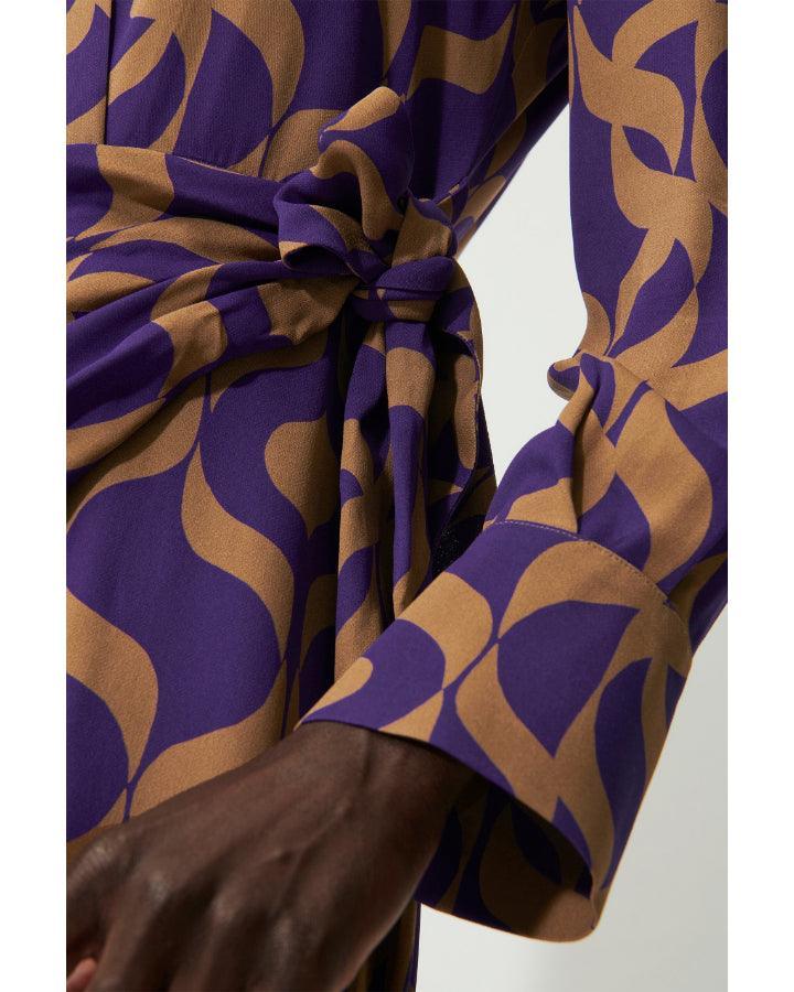 Luisa Cerano - Tapestry Print Dress