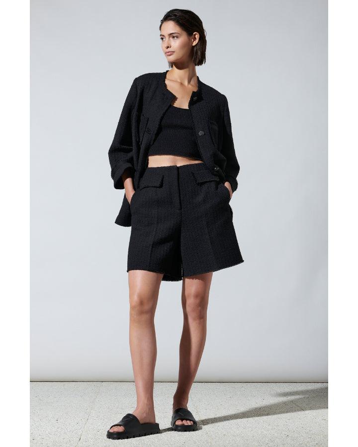 Luisa Cerano - Tweed Effect Shorts
