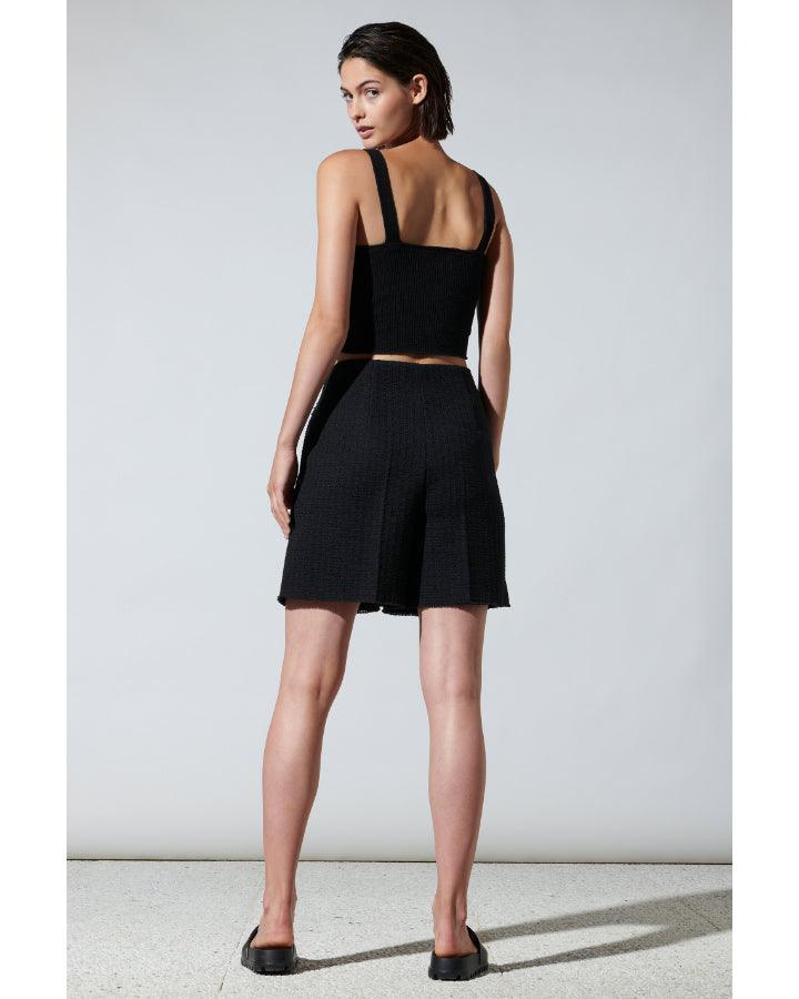 Luisa Cerano - Tweed Effect Shorts
