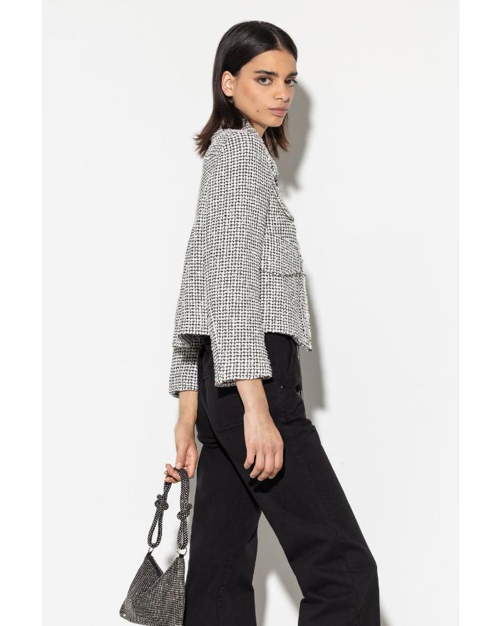 Luisa Cerano - Tweed Style Cropped Jacket