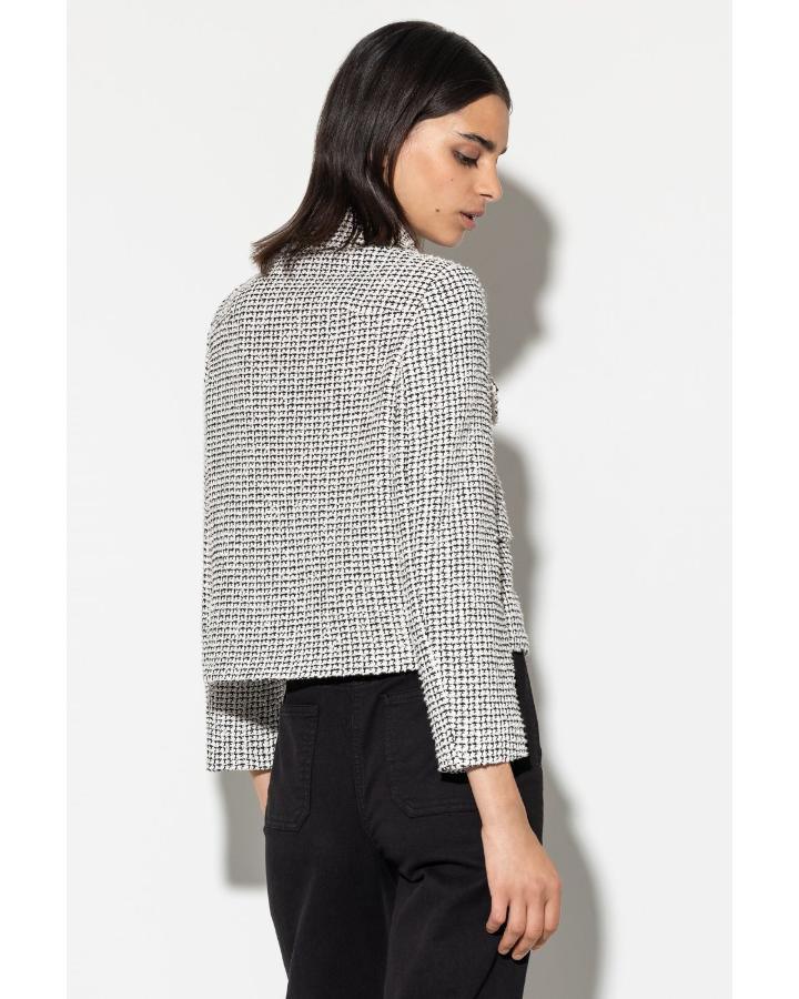 Luisa Cerano - Tweed Style Cropped Jacket