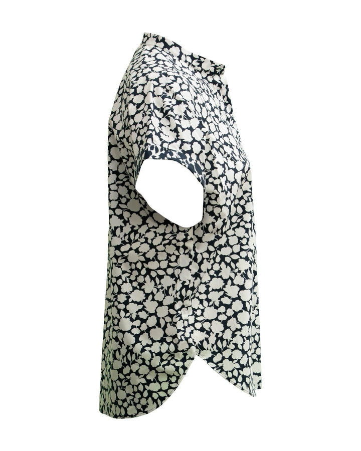 Luisa Cerano - Two Tone Print Shirt