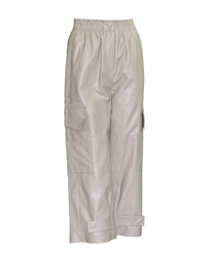 Luisa Cerano - Vegan Leather Cropped Pants