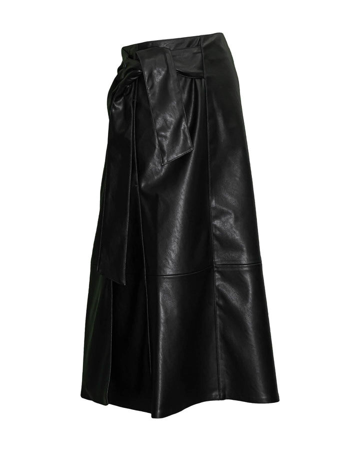Luisa Cerano - Vegan Leather Look Skirt