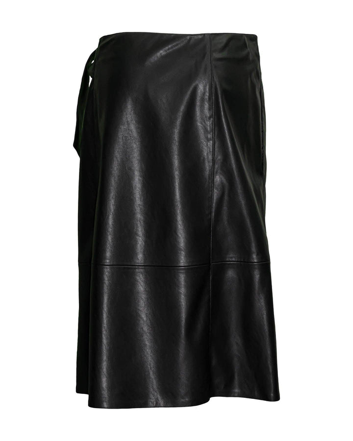 Luisa Cerano - Vegan Leather Look Skirt
