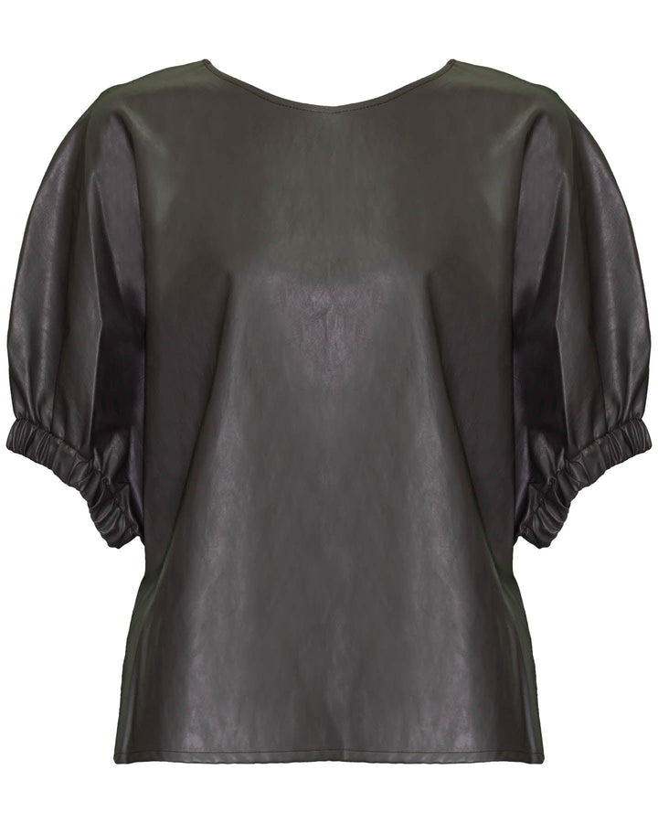 Luisa Cerano - Vegan Leather Top