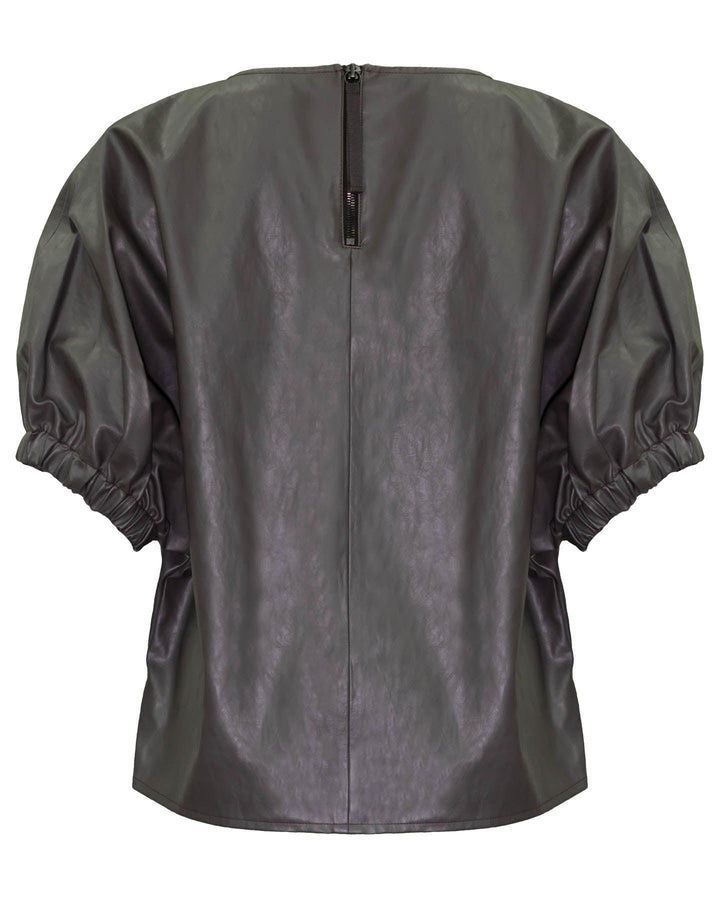 Luisa Cerano - Vegan Leather Top