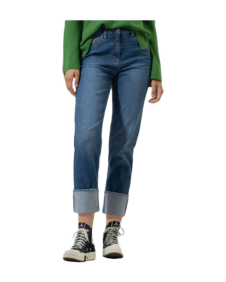 Luisa Cerano - Wide Cuff Jeans