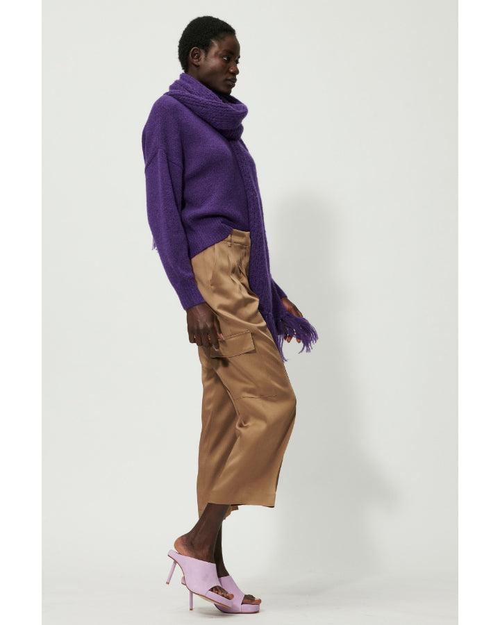 Luisa Cerano - Wool Blend V-Neck Sweater