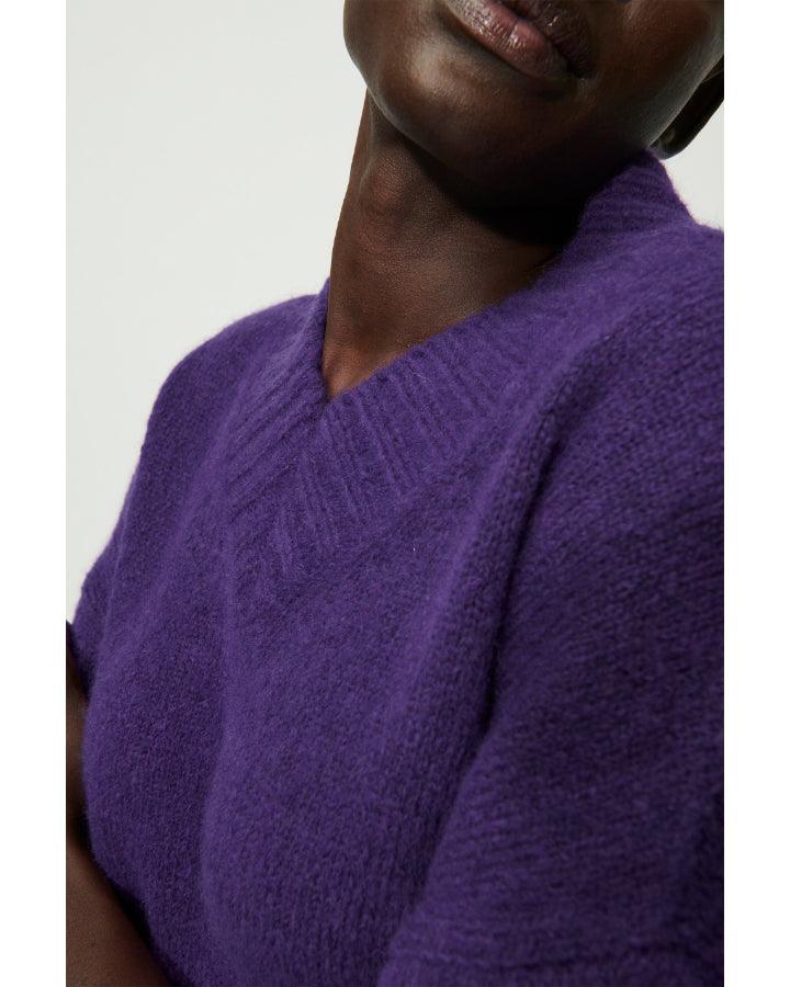 Luisa Cerano - Wool Blend V-Neck Sweater