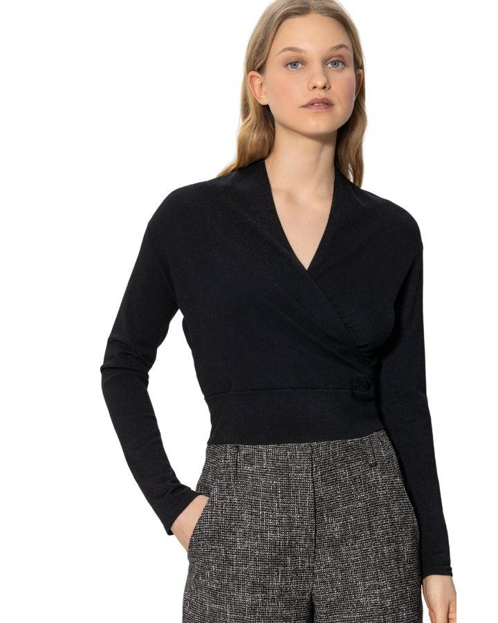 Luisa Cerano - Wrap Non-Wool Sweater