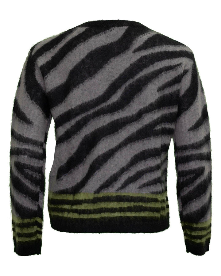 Luisa Cerano - Zebra Round Neck Pullover